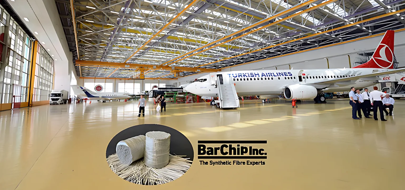 Posadzka fibrobetonowa w hali Turkish Technic