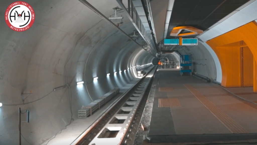 Płyta podtorowa z fibrobetonu w metrze Turcja (3)